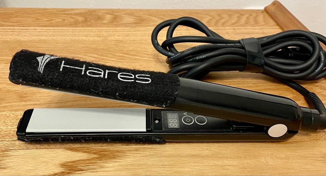 Hares ストレートヘアアイロン デジタル表示