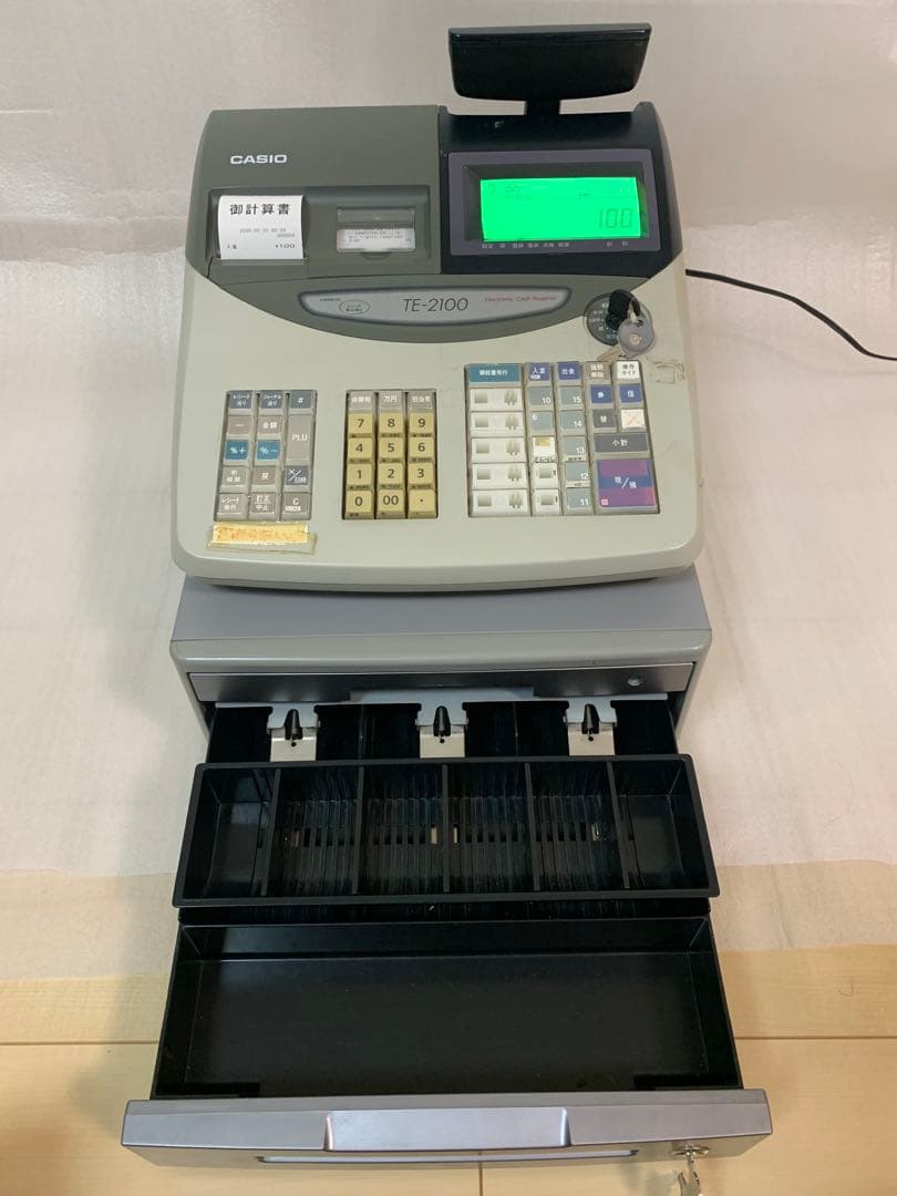 CASIO TE-2100 レジスター