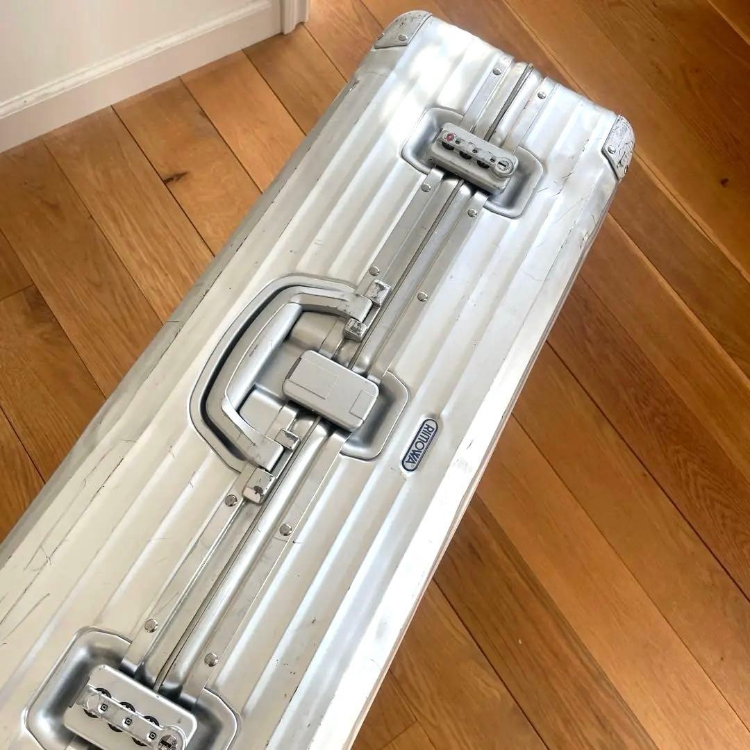 Rimowa リモワ アルミ シルバー 4輪 TSAロック トパーズ 104L