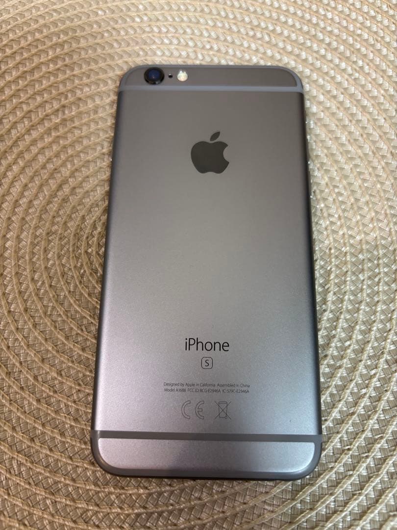 iPhone 6s スペースグレー 本体
