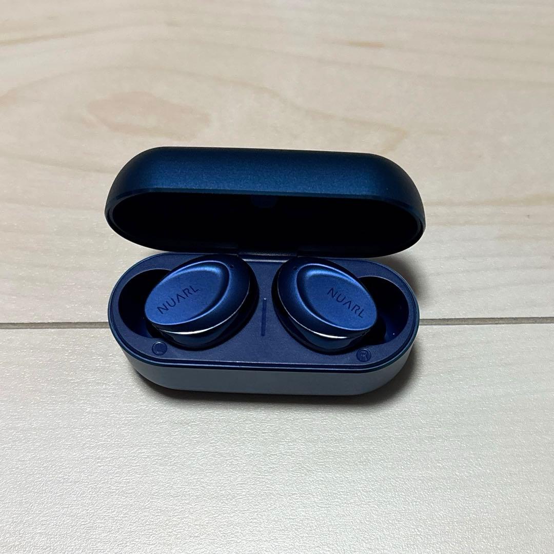 NUARL ワイヤレスイヤホン ブルー 新品 防水