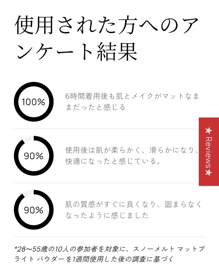 スノーフォックス スノーメルト モイスチャーマットブライトパウダー 5.5g