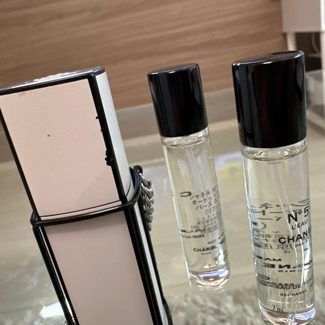 CHANEL N°5 香水 2本セット 専用ケース付き