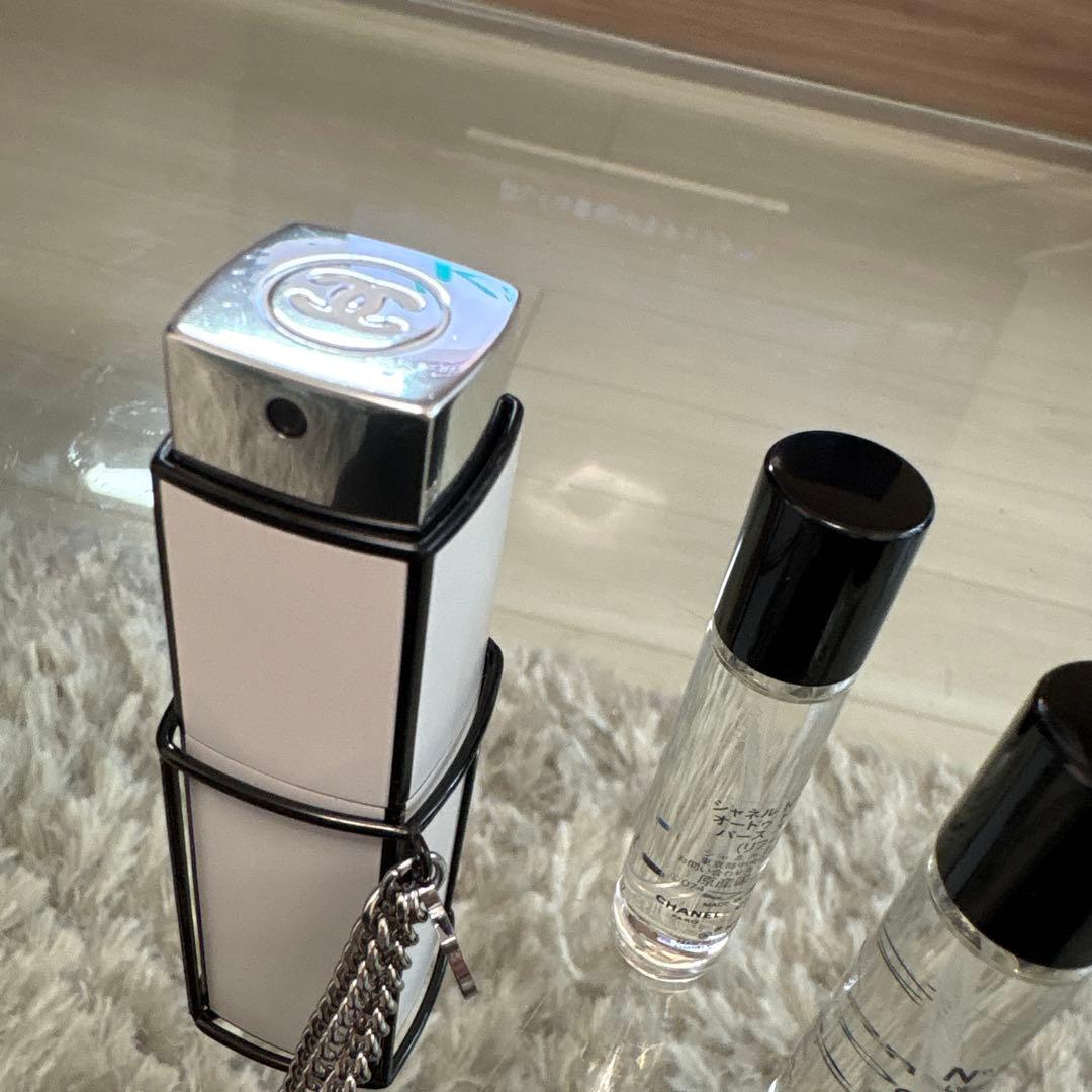 CHANEL N°5 香水 2本セット 専用ケース付き