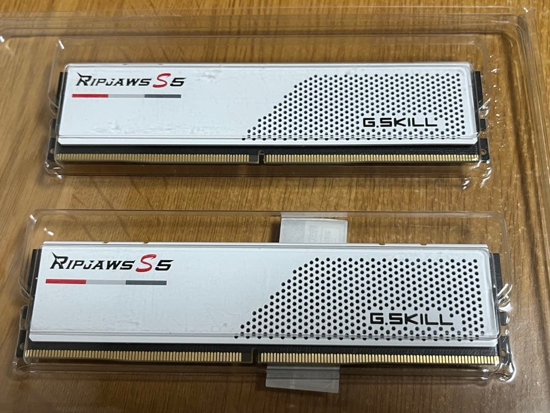 G.SKILL Ripjaws 32GB(2×16GB) DDR5 ホワイト