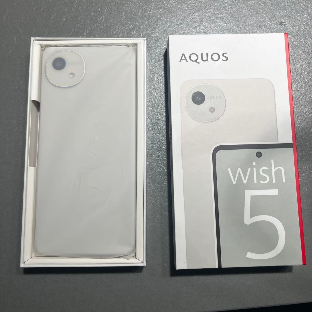 スマートフォン本体 AQUOS Wish5 YUKI(W)