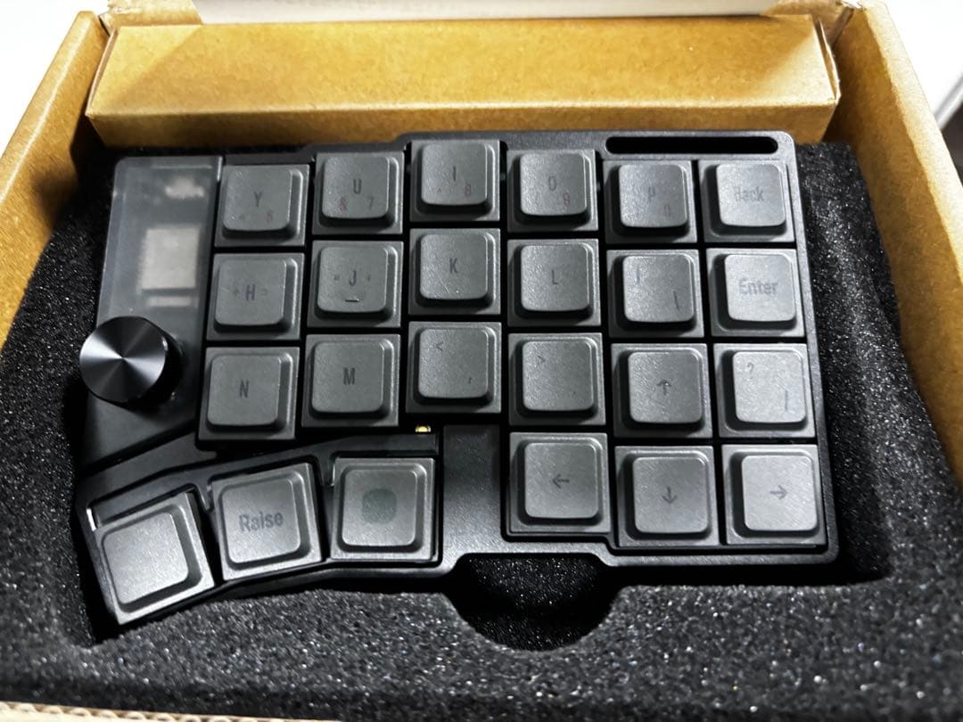 未使用未通電Cornix LP 無線分割キーボード × 1 New Black