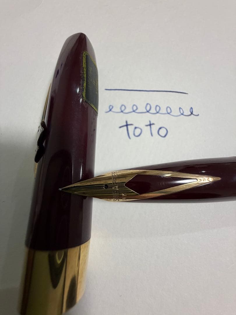 SHEAFFER インペリアルIV万年筆　14K ヴィンテージ