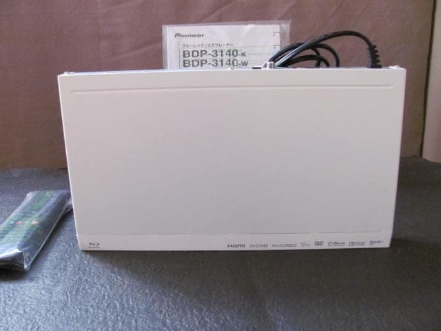 Pioneer BDP-3140 ホワイト ブルーレイプレーヤー