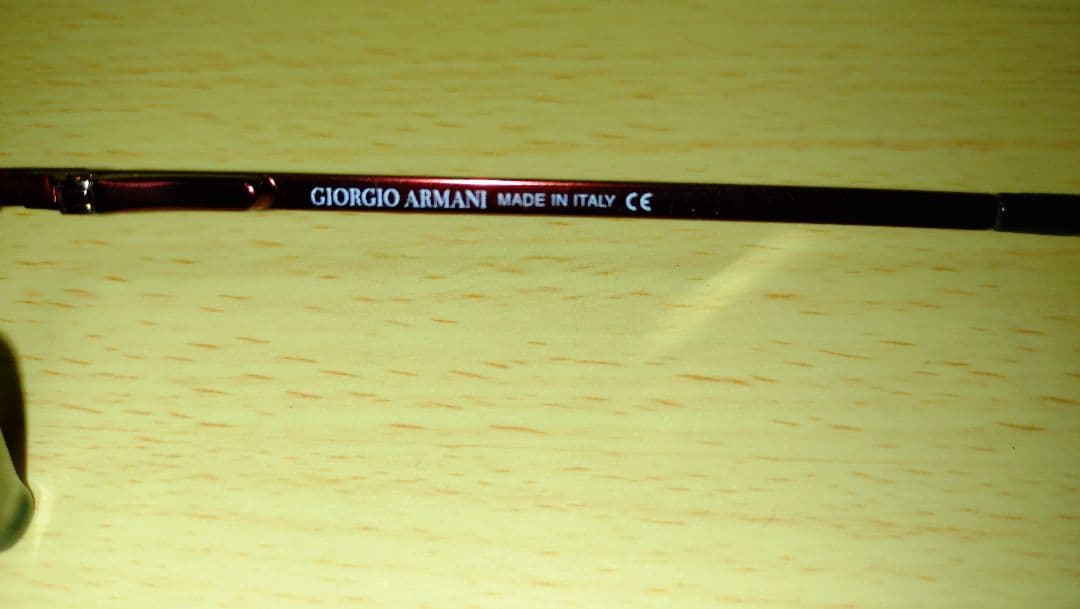 ジョルジオアルマーニ　メガネ　カラーレンズ2種付き　GIORGIO ARMANI