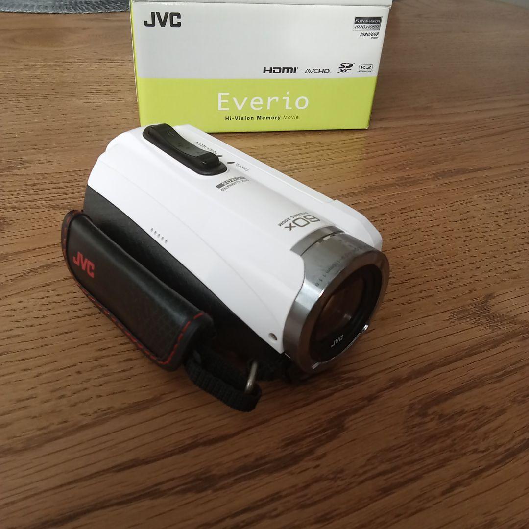 JVC 防水ビデオカメラ GZ-R70ーw
