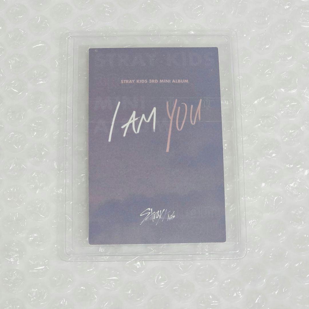 straykids i am you 紫枠 限定盤 アイエン I.N トレカ