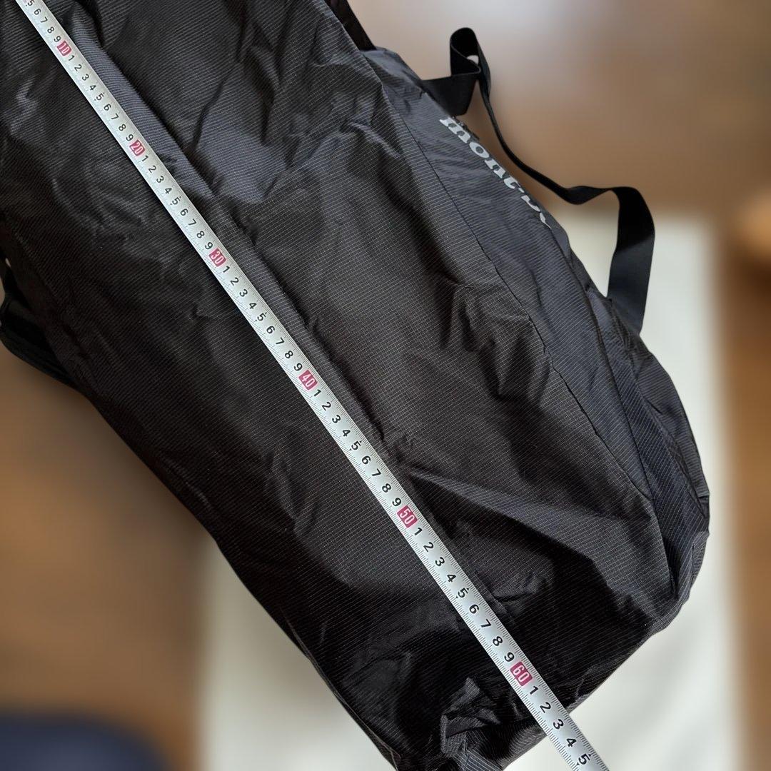 モンベルL.W. DUFFLE BAG 60 ブラック