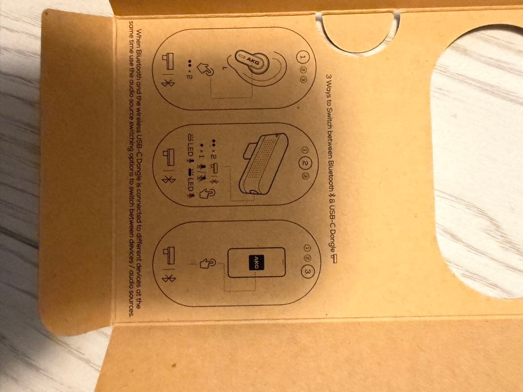 【中古】AKG N5 HYBRID ワイヤレスイヤホン