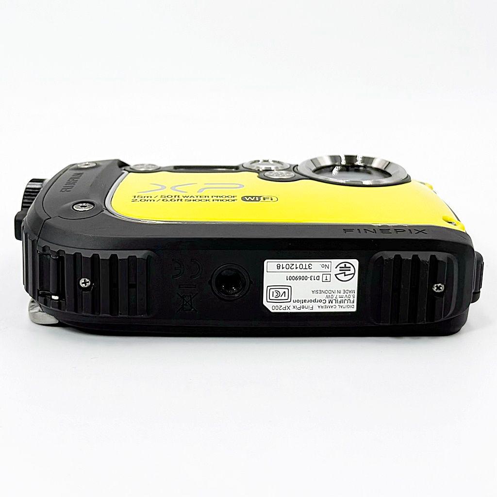 フジフイルム FinePix XP200 イエロー コンデジ カメラ 中古