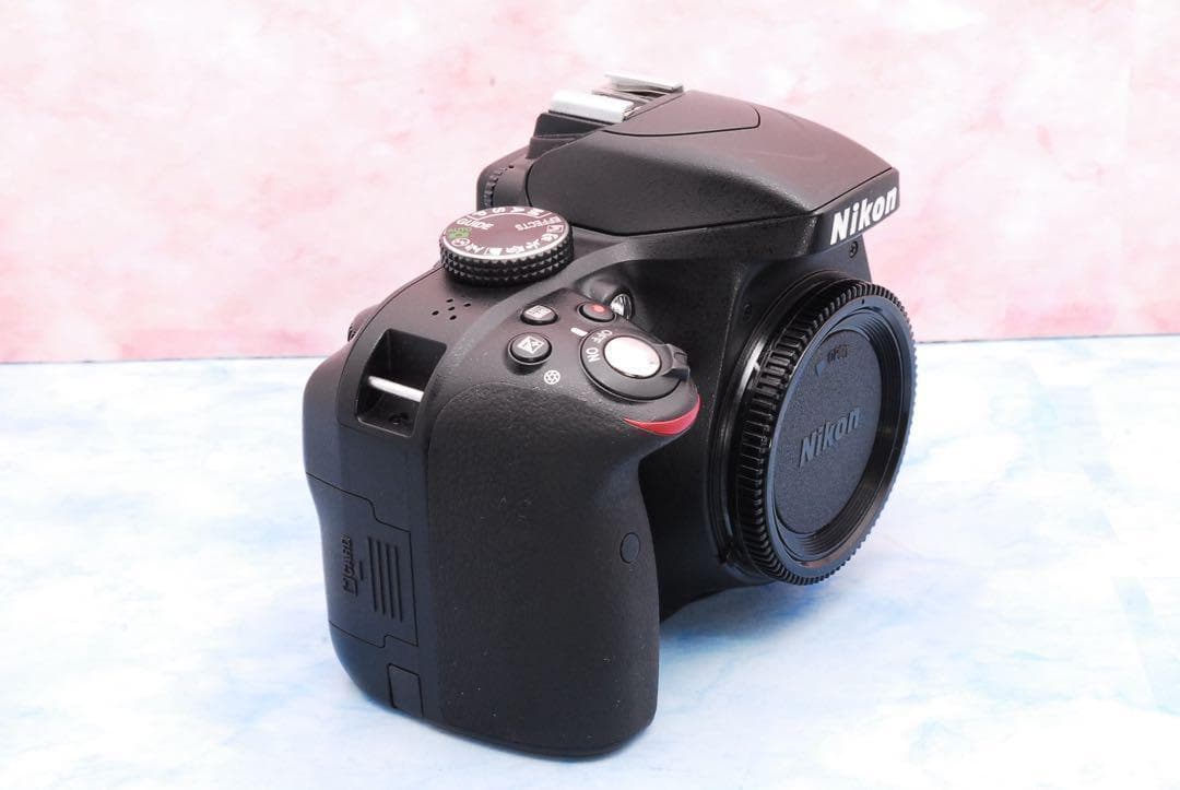 Nikon D3300✨ショット数極少✨一眼レフカメラ✨望遠レンズ付Wレンズ