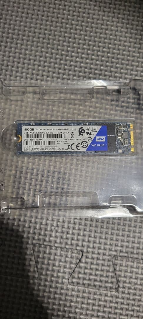 WD BLUE 500GB 内蔵型SSD M.2