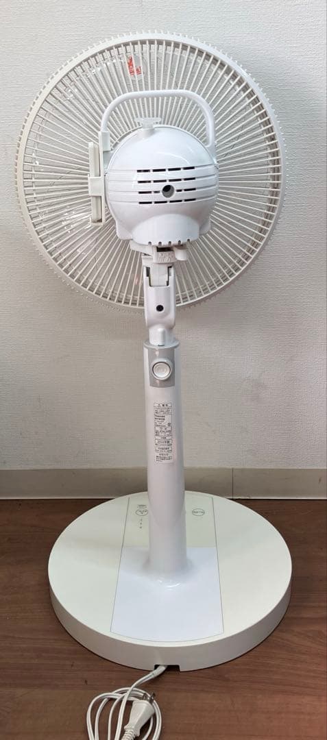 東芝 扇風機 F-ALS50(W) 7枚羽根 リビング扇 リモコン付※稼動品