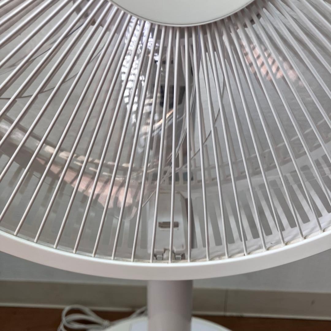 東芝 扇風機 F-ALS50(W) 7枚羽根 リビング扇 リモコン付※稼動品