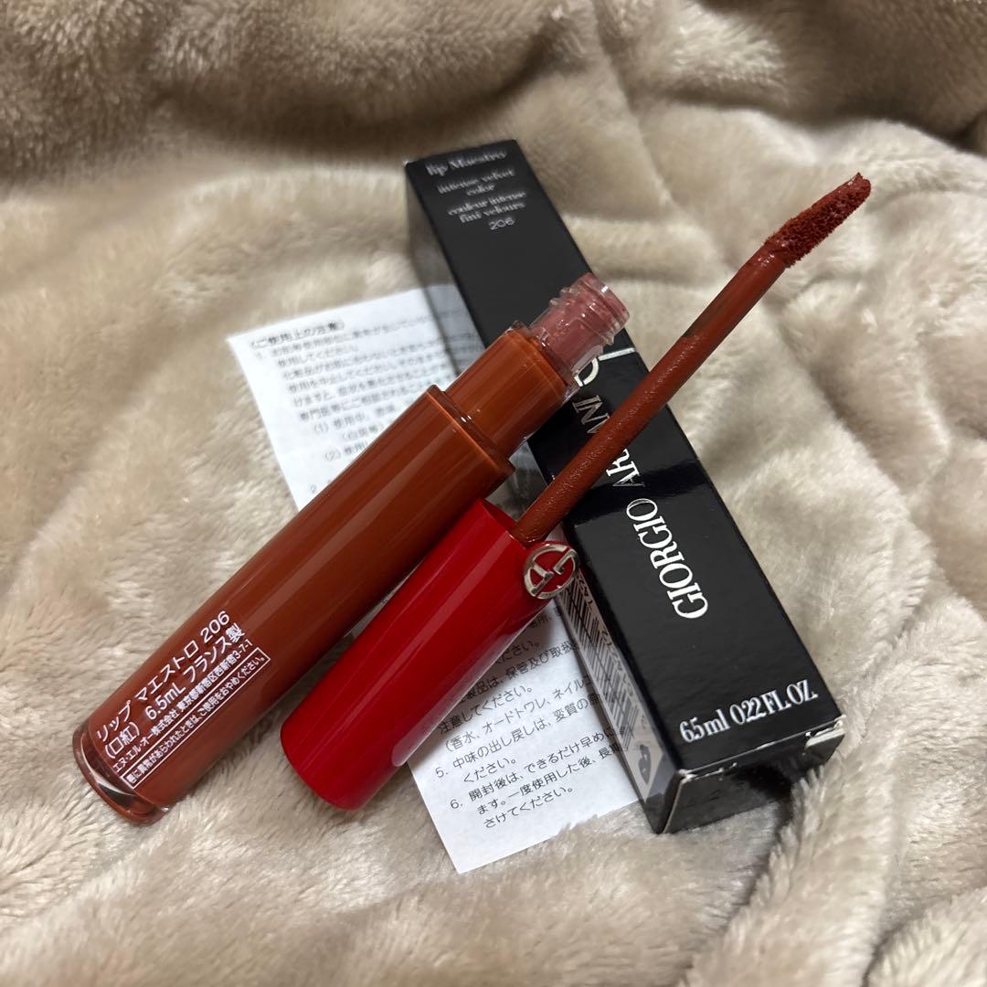 GIORGIO ARMANI リップ マエストロ 206