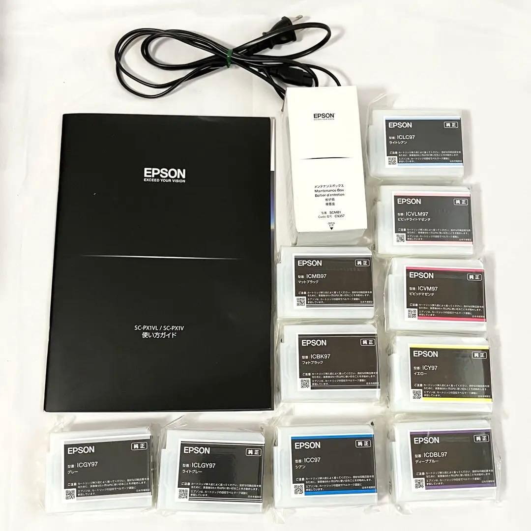 エプソン プリンター A3ノビ インクジェット SC-PX1V ブラック
