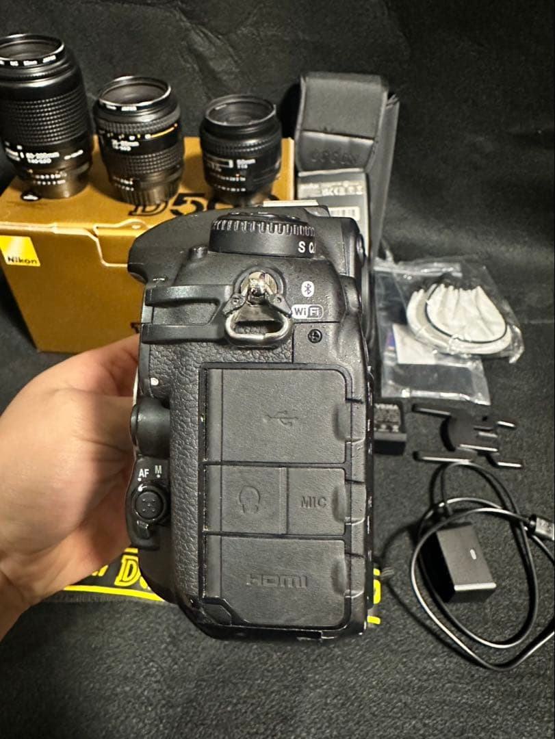 【豪華セット】Nikon D500＋レンズ3本＋ストロボ＋バッテリー4個付
