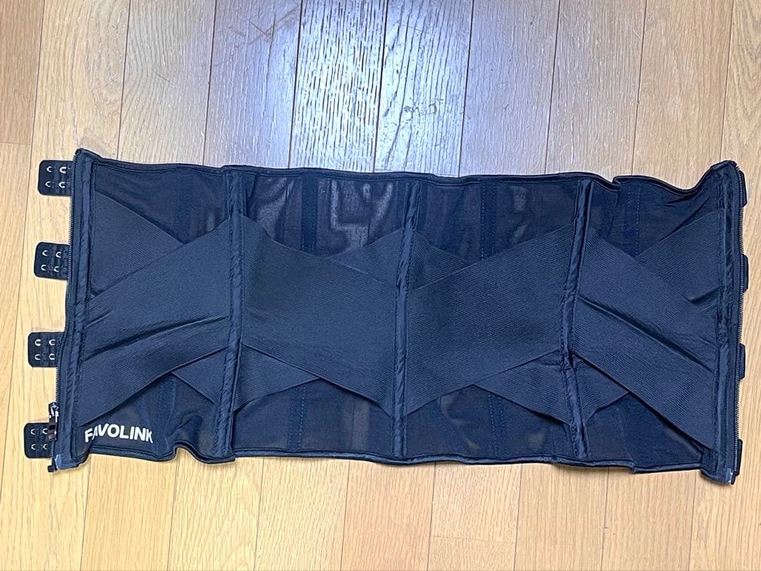 ウエストシェイパー メッシュXS　ブラック　FAVOLINK　安井友梨