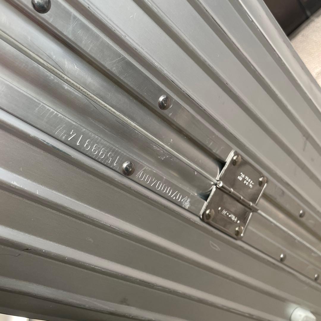 RIMOWA トパーズ 82L チェックインL 4輪 アルミニウム