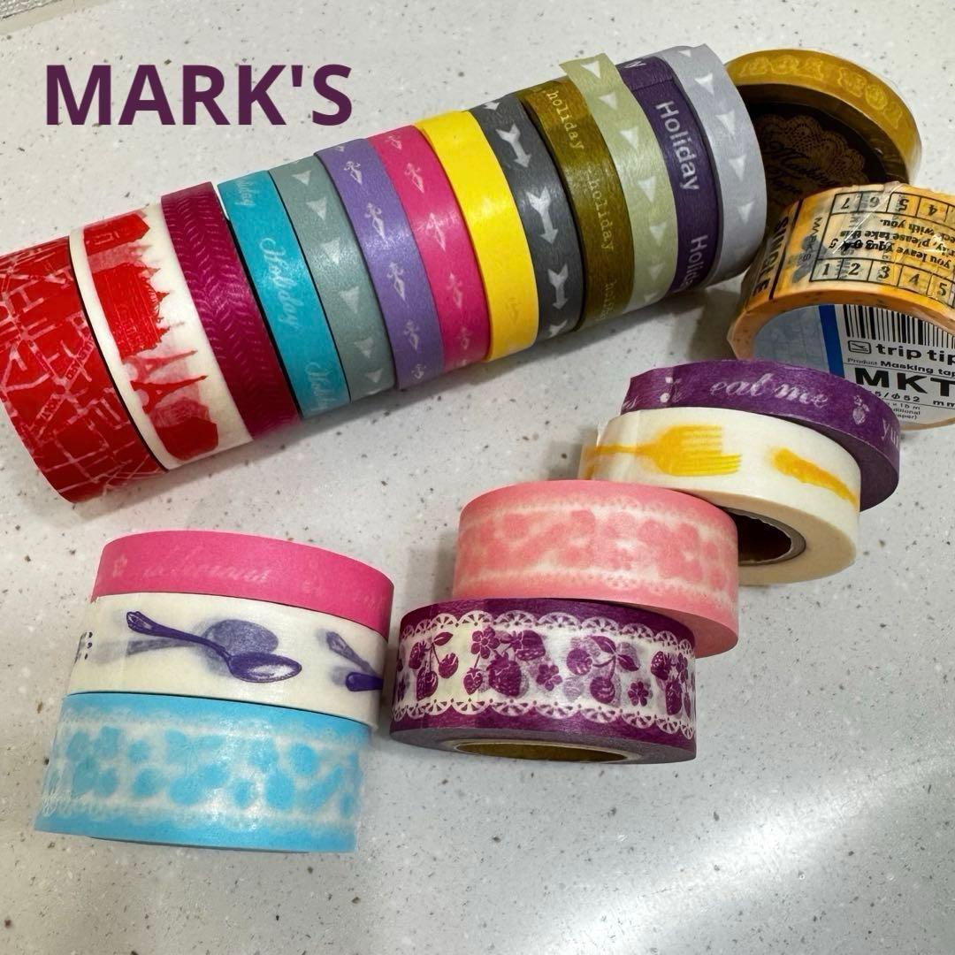 廃盤 MARK'S マークス マスキングテープ レアマステ キッチンデコ コフレ