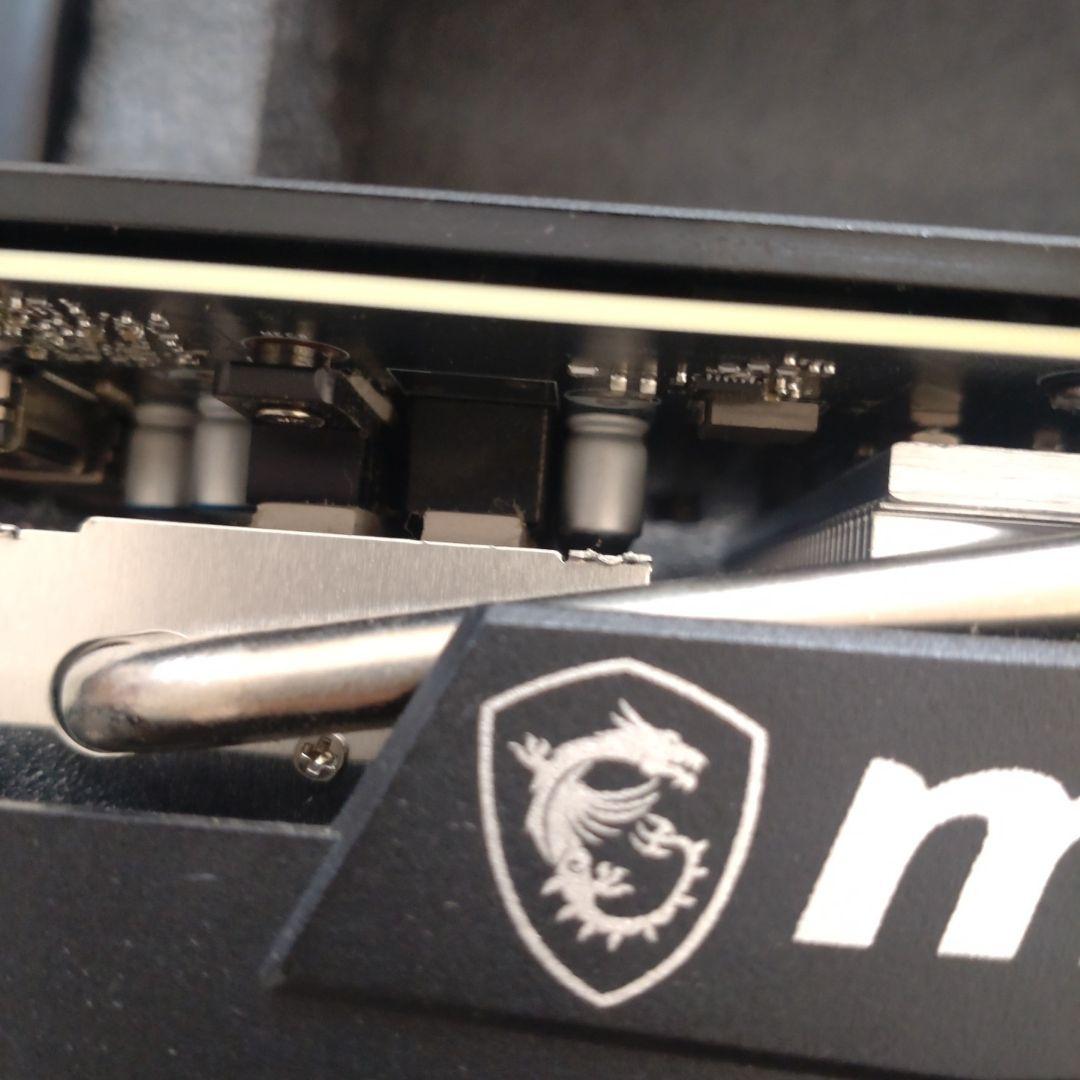 MSI製　GeForce RTX 3060 Ti　デュアルファン冷却方式　グラボ
