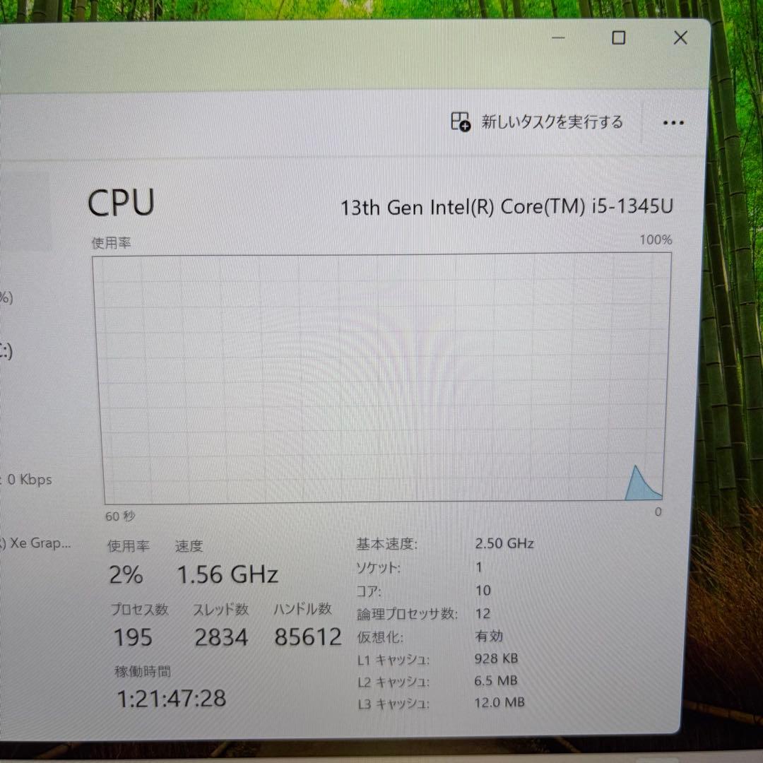 2024年 LET LIFEBOOK U9313/N i5-1345U 256G