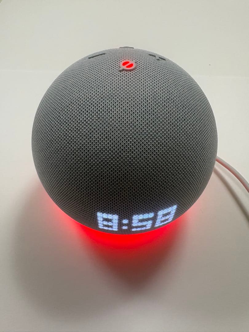 2個ペアEcho Dot with clock とEcho dot 第五世代