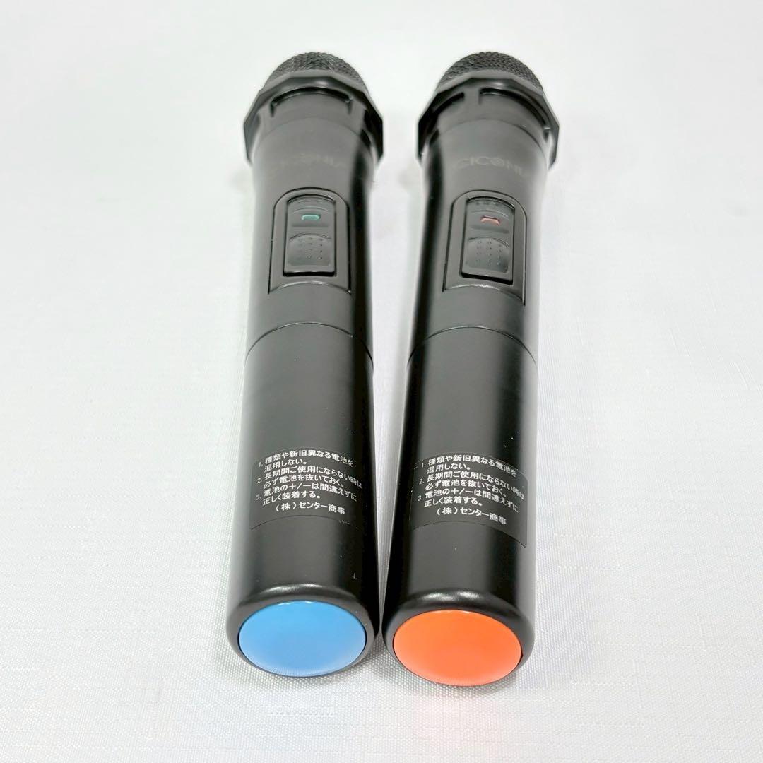 展示品 CICONIA トロリースピーカー CTX08BS マイク2本 リモコン