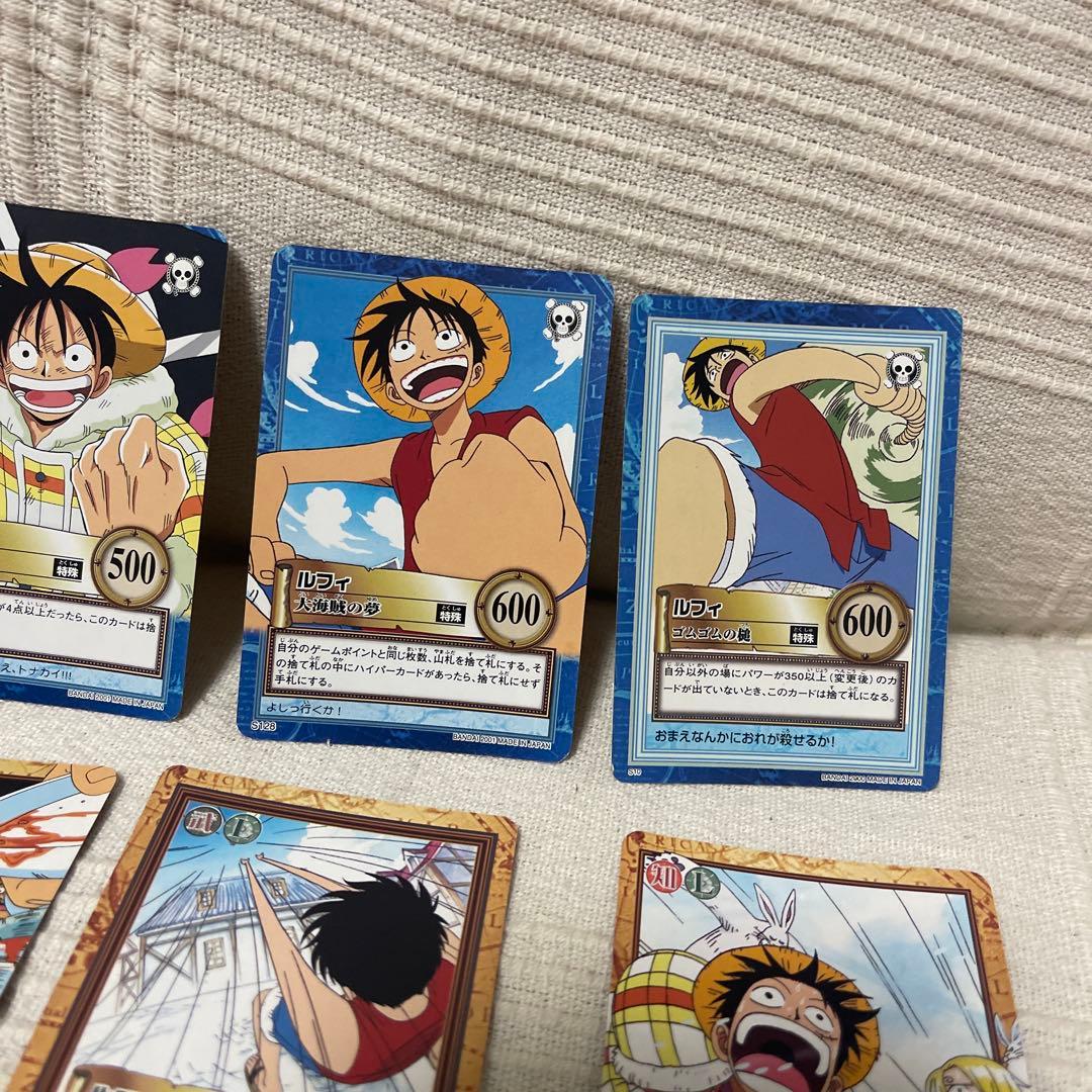 ワンピース トレーディングカード カードダス　ルフィ 12枚セット