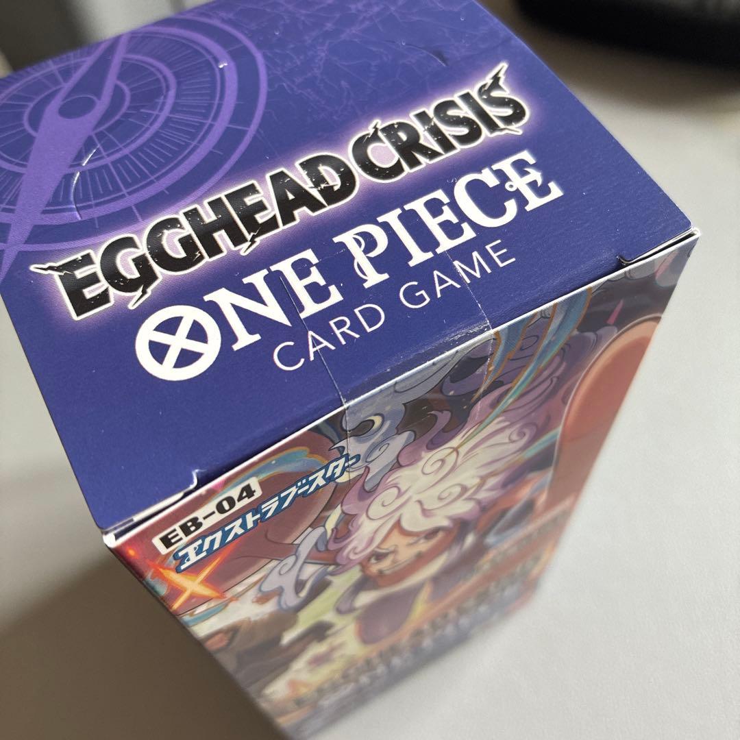 （テープ付）ワンピカード　エッグヘッドクライシス　box