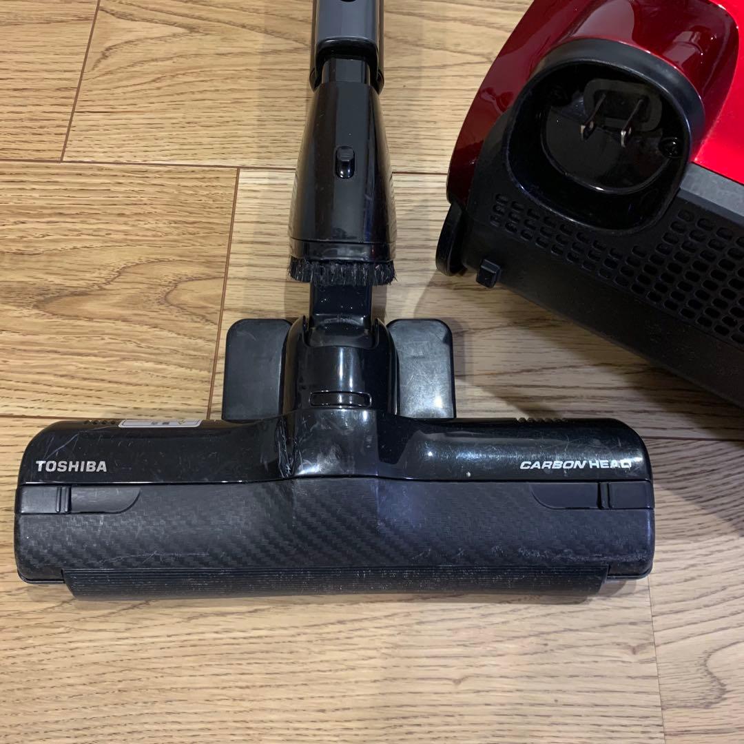 東芝　サイクロン式　キャニスター掃除機 VC-C7R 故障品