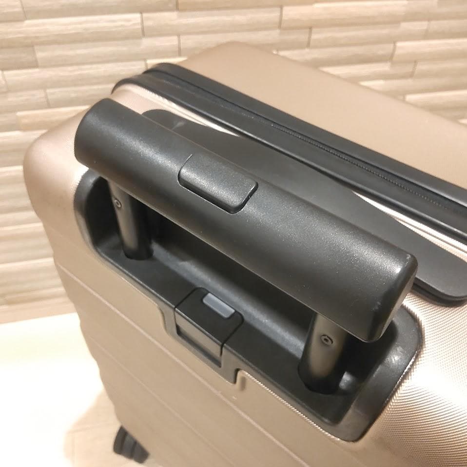 ★ストッパー付★ 無印良品 バーの高さを自由に調節できる キャリーケース35L
