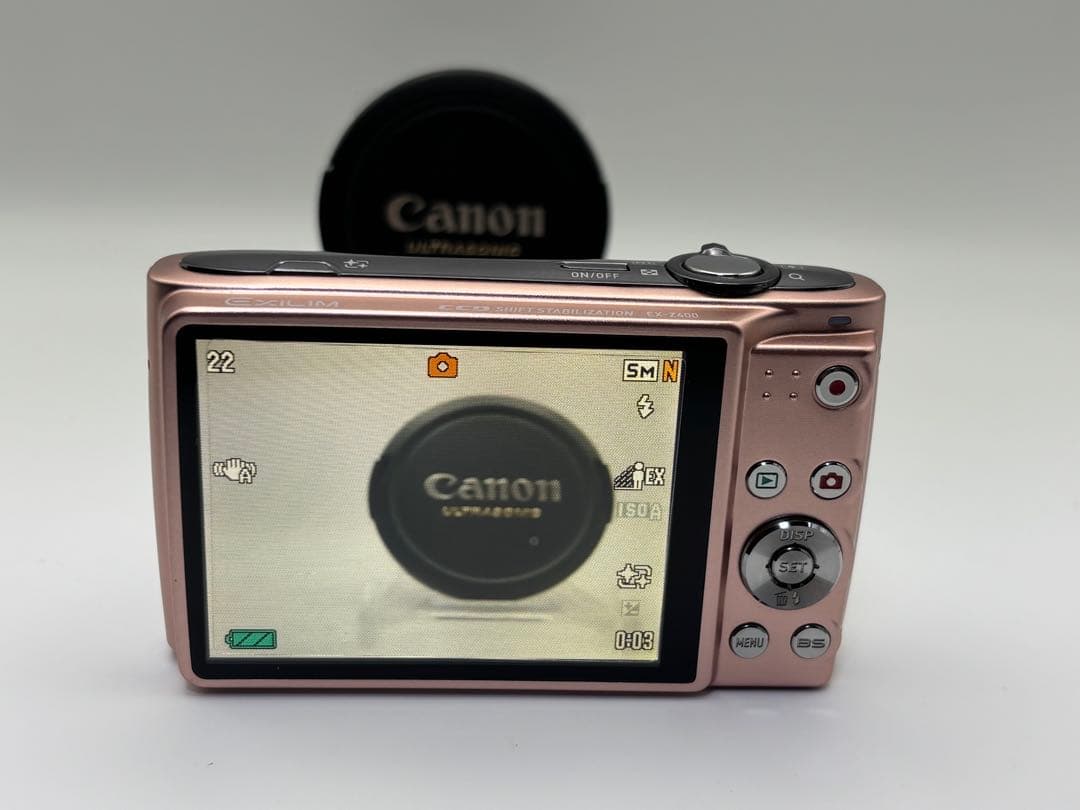 【美品】カシオCASIO EXILIM EX-Z400 ピンク【動作確認済】