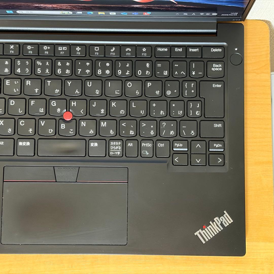 ThinkPad E14 Gen 5・i5 13420H・16GBメモリー