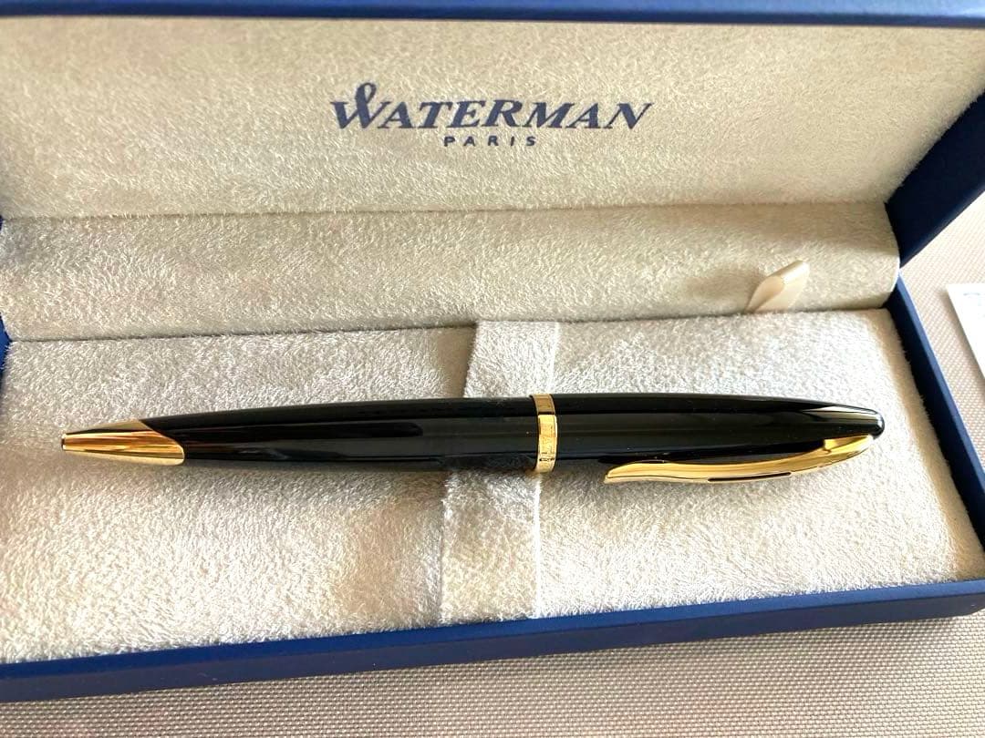 ●新品●　WATERMANカレンブラック シーGT ボールペン