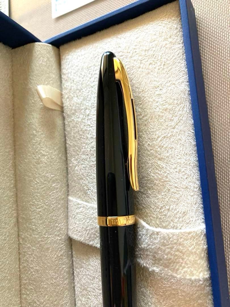 ●新品●　WATERMANカレンブラック シーGT ボールペン