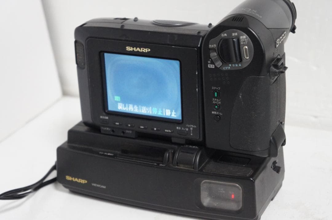 動作品★シャープ　VL HL100　Hi8 ビデオカメラ 8mm 0212
