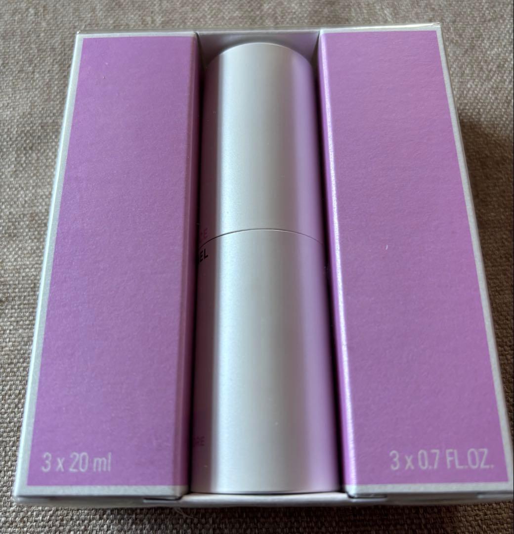 【新品】CHANEL チャンス オー タンドゥル トラベルスプレイ3x20 ml