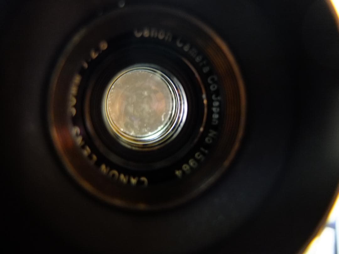 レオタックスTV／キヤノン50mmf2.8ゼブラ付【実写確認済整備品】