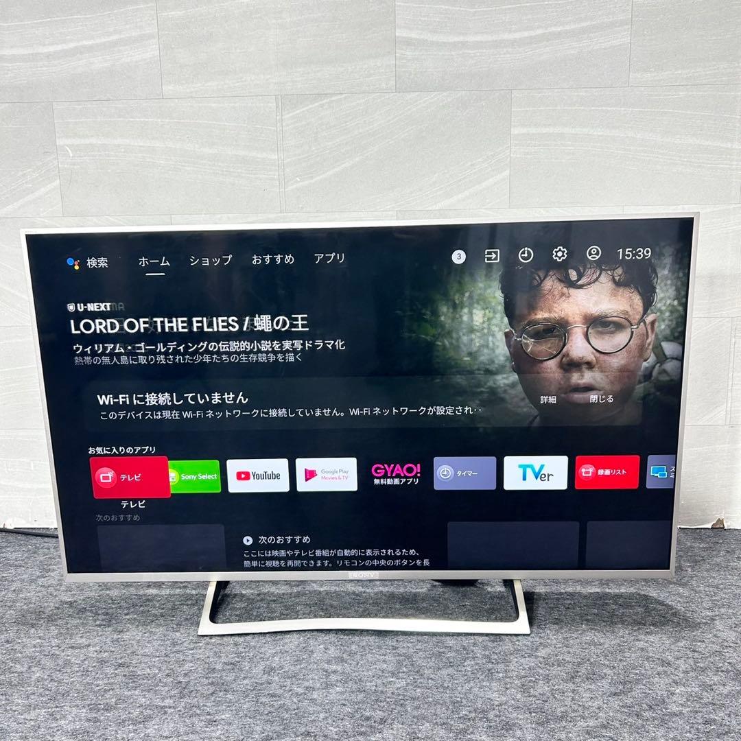SONY 液晶テレビ 49インチ 4K BRAVIA 家電 d5481