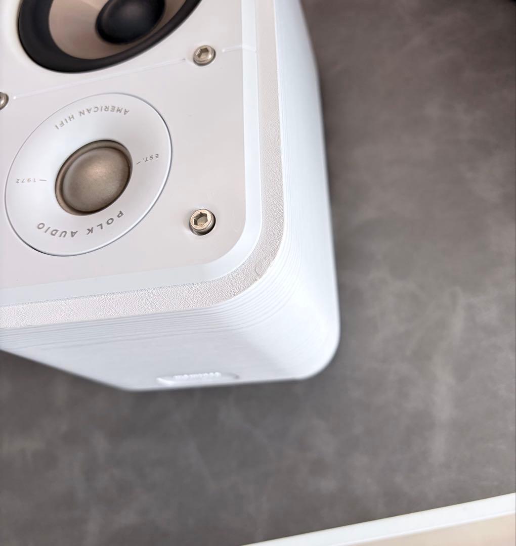 Polk Audio ES10 スピーカー 白 ホワイト ハイレゾ 高音質
