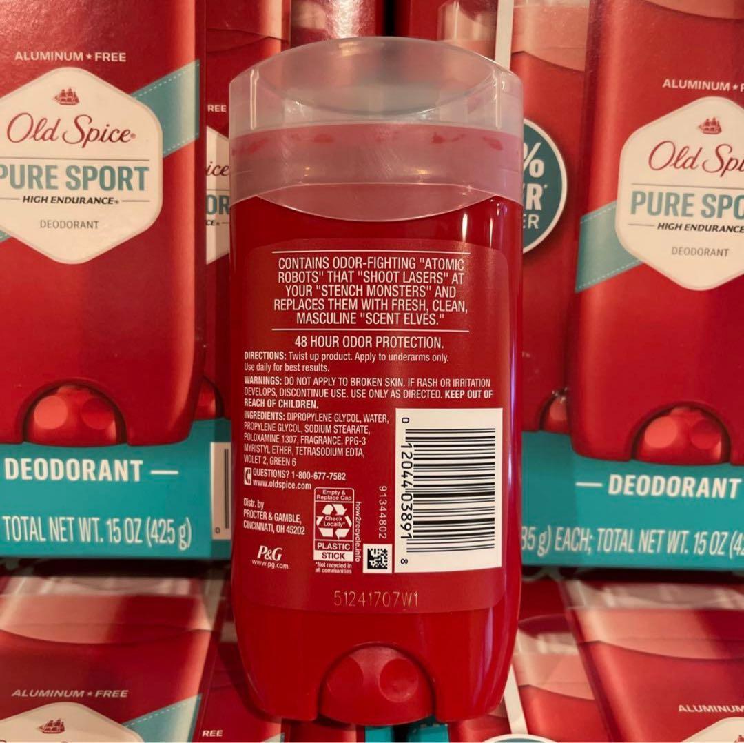 オールドスパイス ピュアスポーツ　Old Spice 85g 100個　。