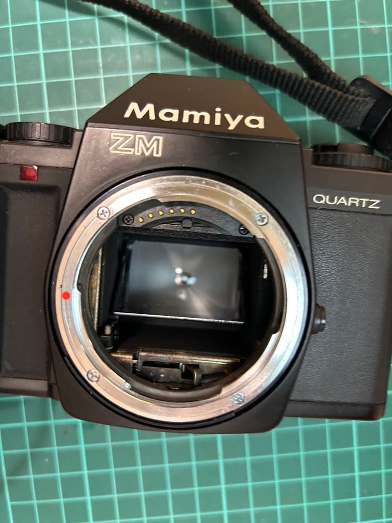 マミヤ　MAMIYA ZM 一眼レフ　希少　50mmF2 動作品