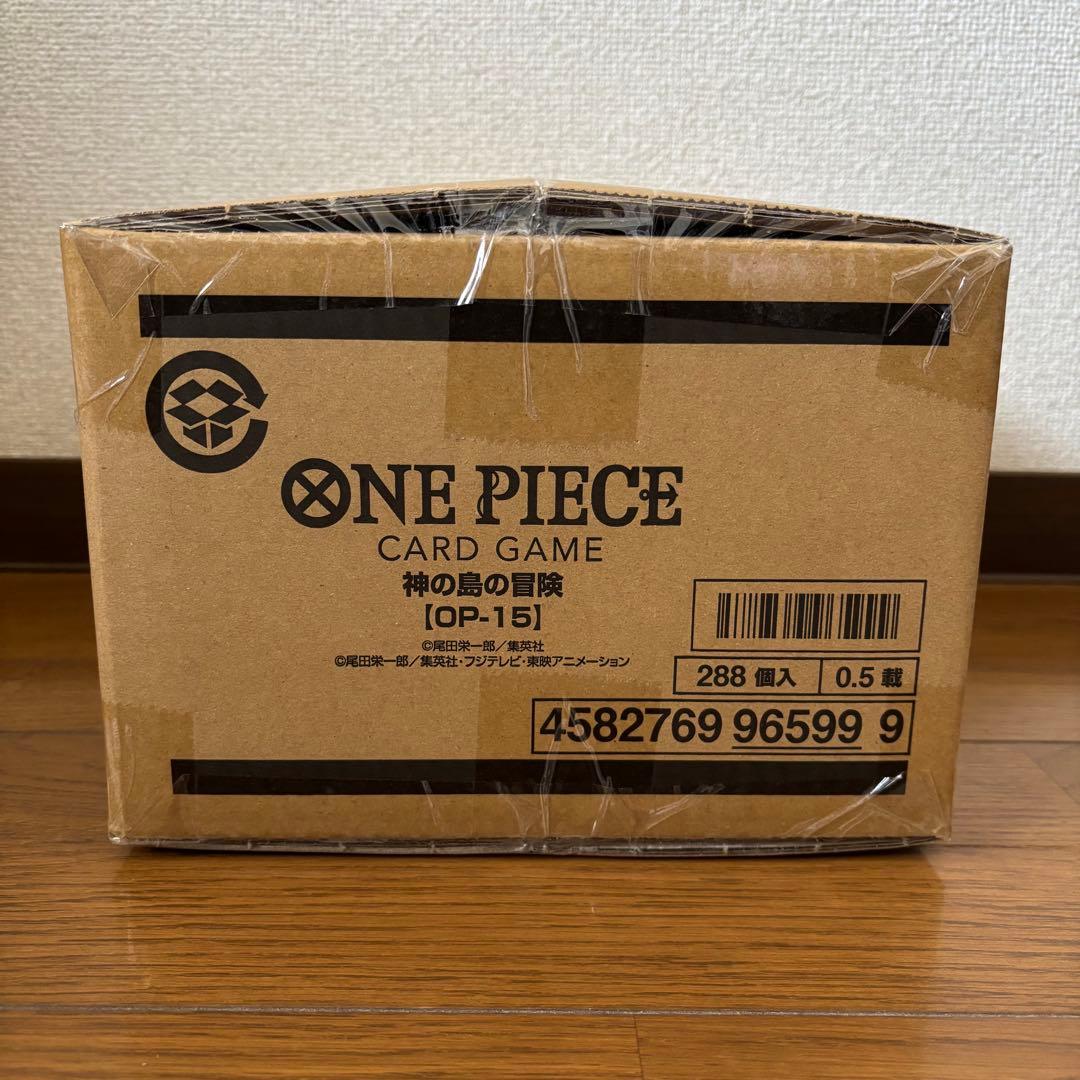 ワンピースカードゲーム OP-15 神の島の冒険 1カートン 新品 未開封