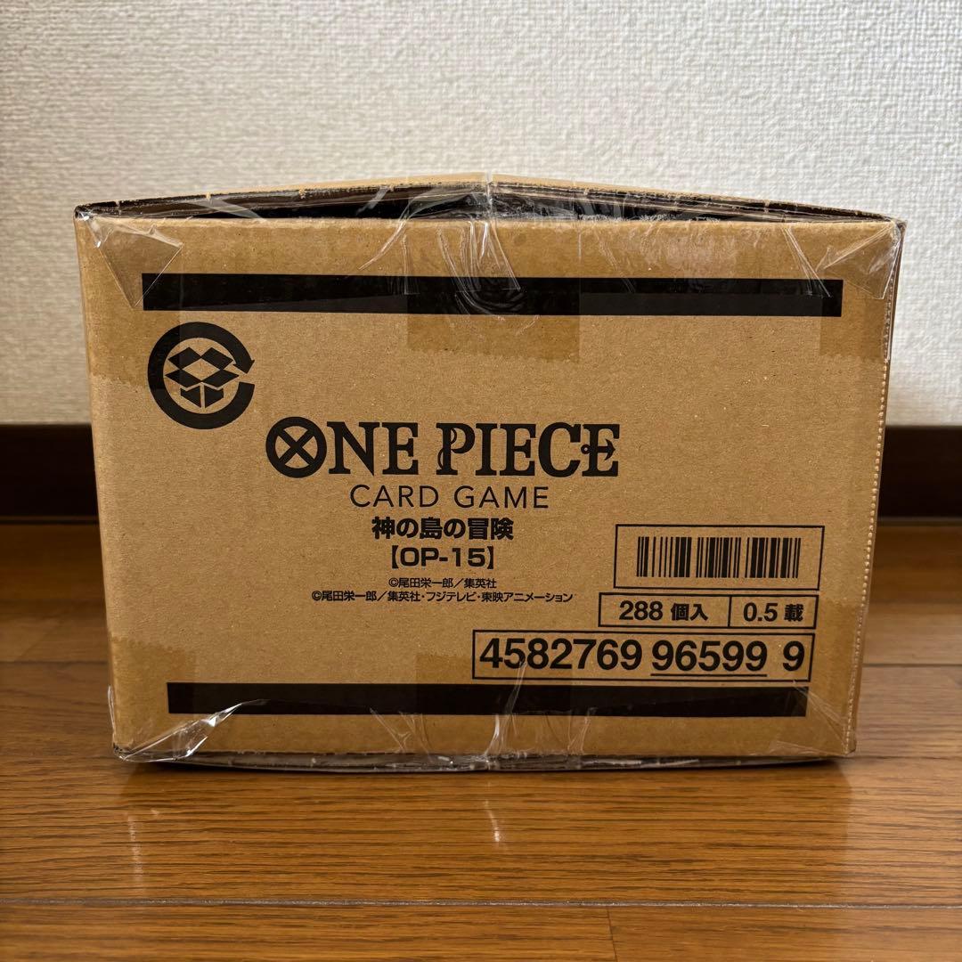 ワンピースカードゲーム OP-15 神の島の冒険 1カートン 新品 未開封